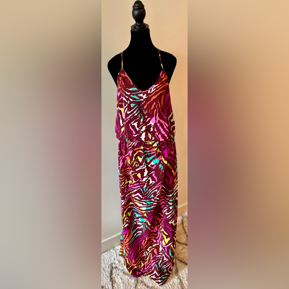 - Amanda Uprichard Silk Maxi Dress